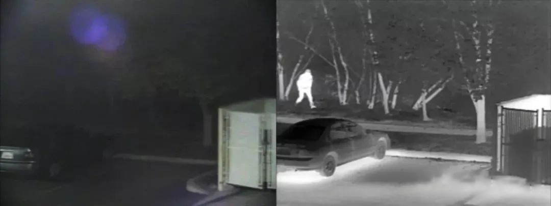 夜晚熱成像圖片 夜晚熱成像圖片